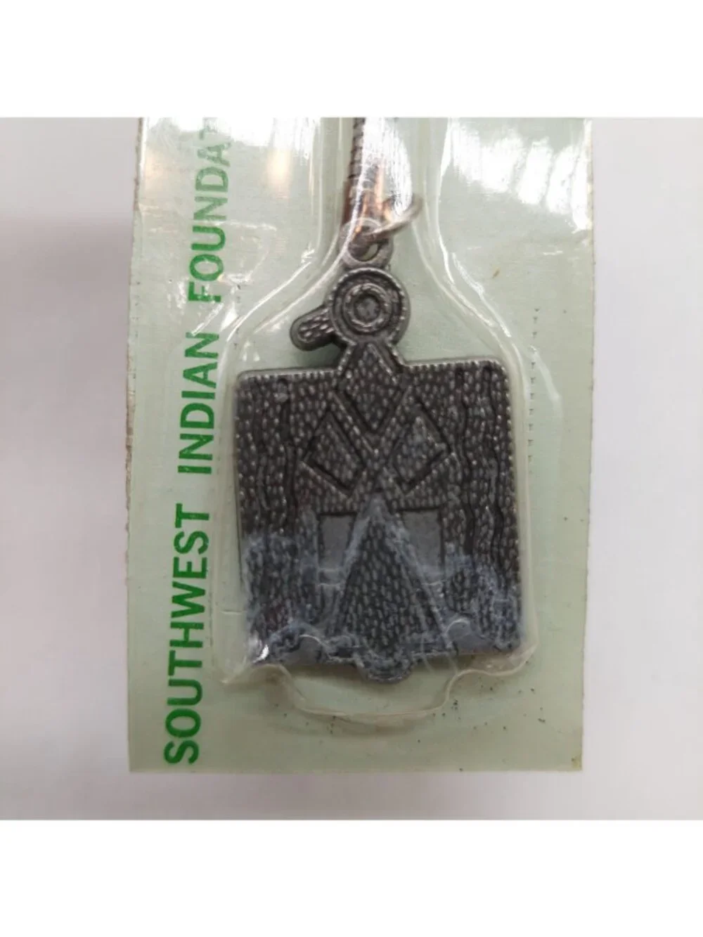 Native American Indian Thunderbird Keychain Southwest Gallup NM READ Vintage